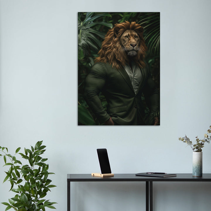lion in suit metsterr 30120 Metsterr