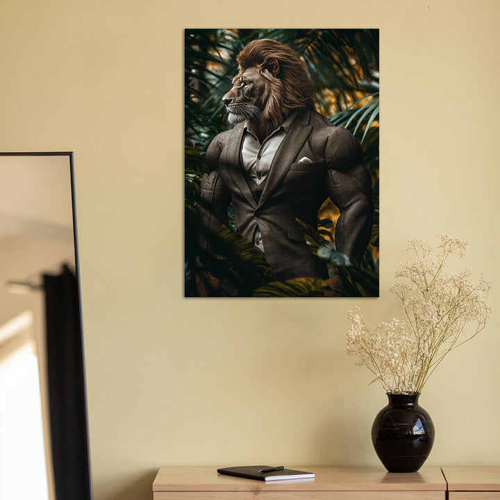 lion in suit metsterr 30121 Metsterr