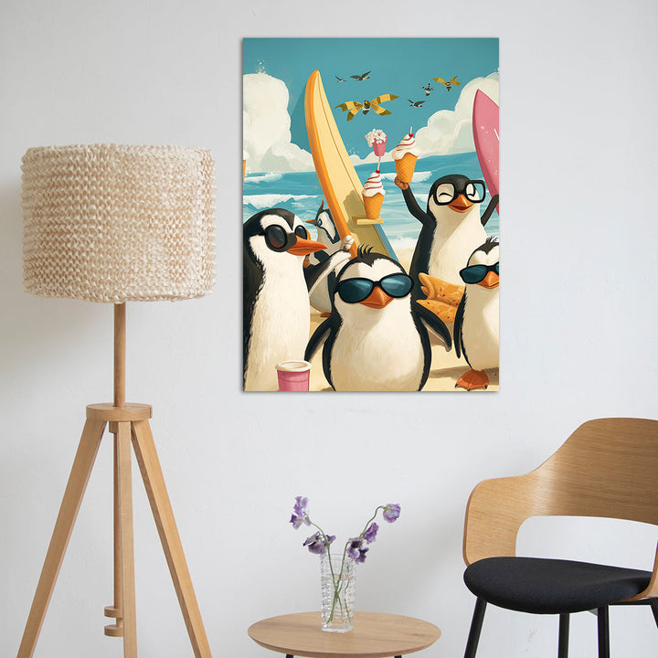 A GROUP OF PENGUIN METSTERR 70158 Metsterr