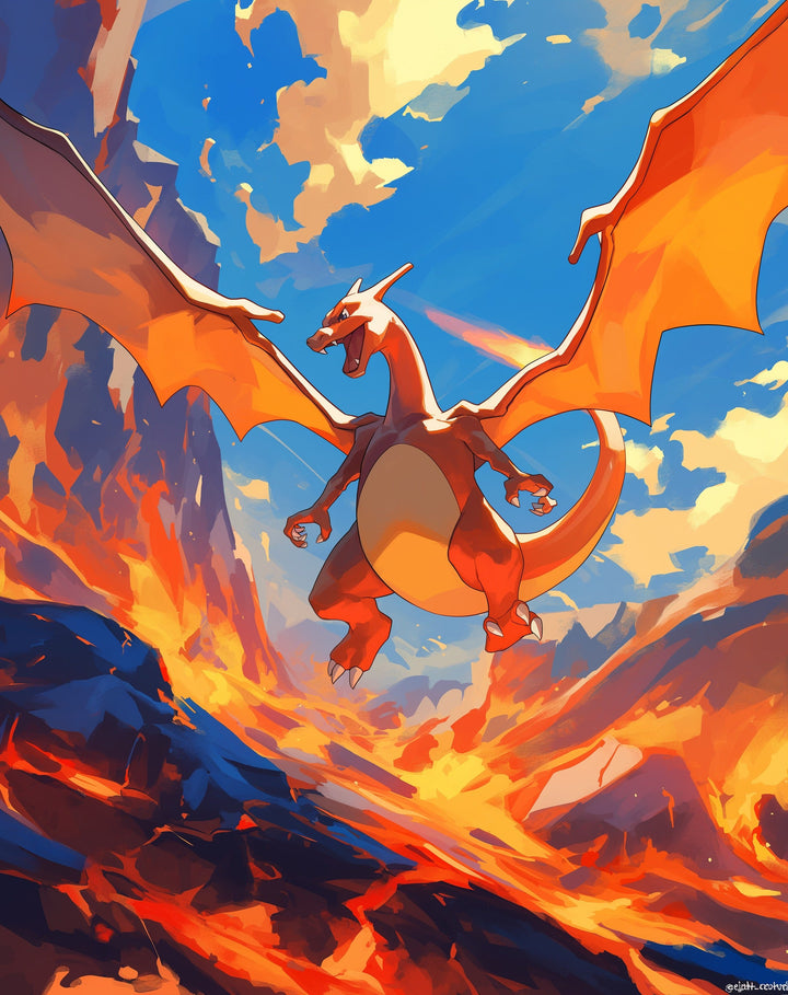 CHARIZARD FROM POKEMON METSTERR 10715 Metsterr