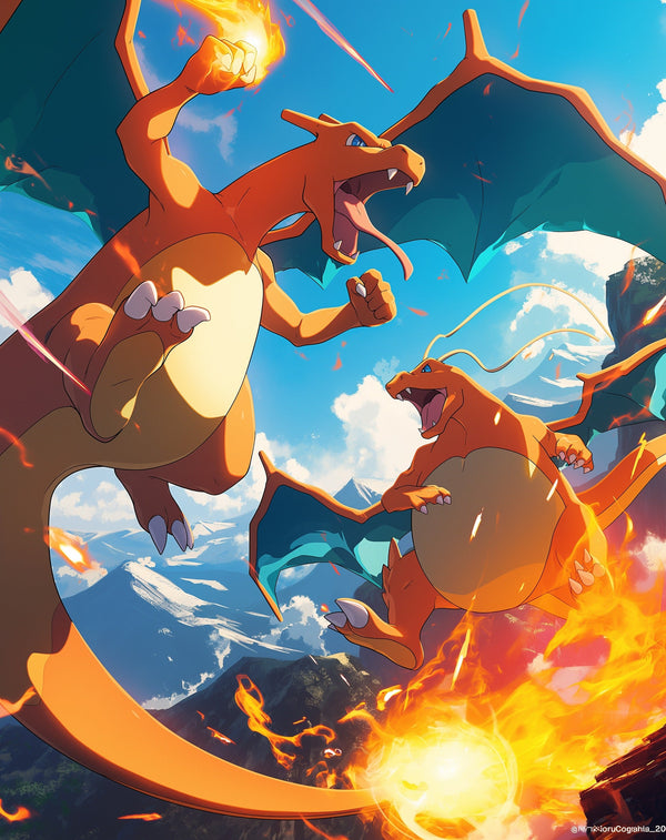 CHARIZARD FROM POKEMON METSTERR 10721 Metsterr