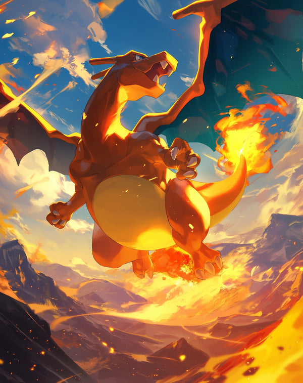 CHARIZARD FROM POKEMON METSTERR 10722 Metsterr