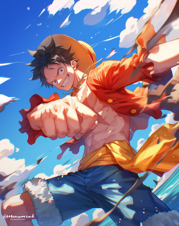 MONKEY D LUFFY FROM ONEPIECE METSTERR 10419 Metsterr