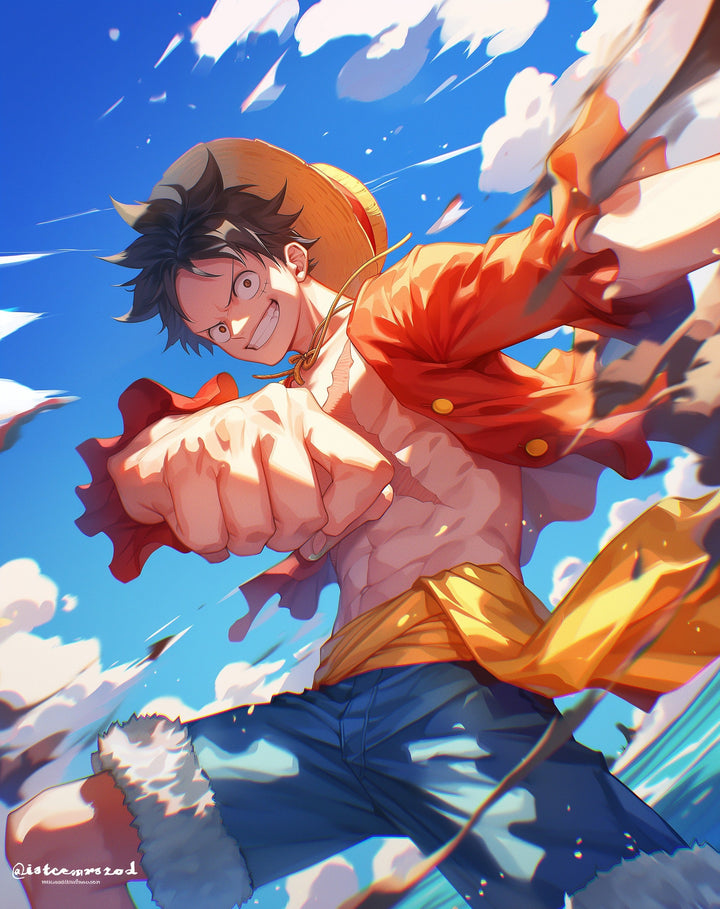 MONKEY D LUFFY FROM ONEPIECE METSTERR 10419 Metsterr