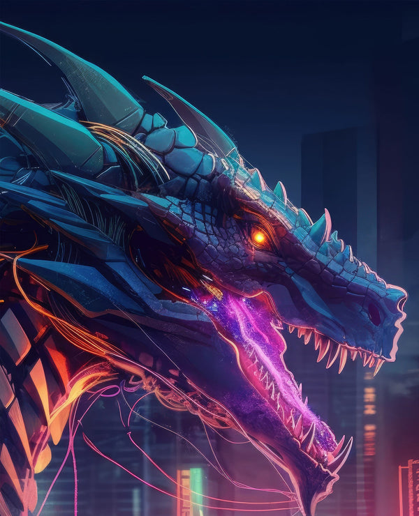 Futuristic Dragon metsterr 30115 Metsterr
